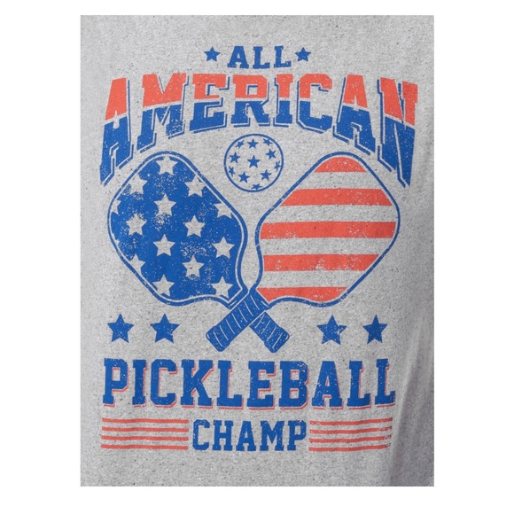 Way to Celebrate 🎉Men's 4th of July 🎆 Pickleball Champ 🏆Graphic Muscle 💪Tank - Picture 7 of 16
